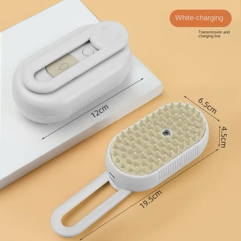 2 in 1 Pet Dog Bath Brush Comb Silicone SPA Shampoo Massage Brush Shower Hair Removal Comb For Dogs Cats Cleaning Grooming Tool
