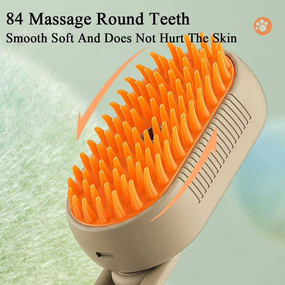 2 in 1 Pet Dog Bath Brush Comb Silicone SPA Shampoo Massage Brush Shower Hair Removal Comb For Dogs Cats Cleaning Grooming Tool