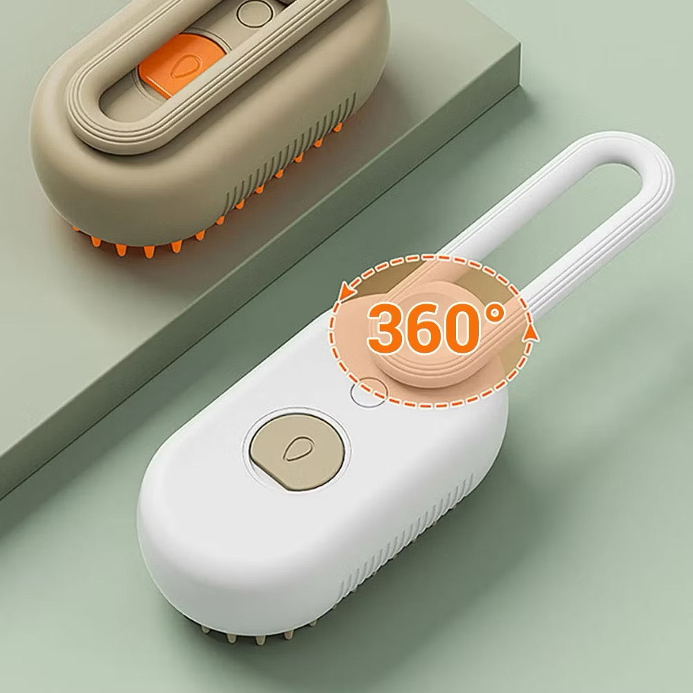 2 in 1 Pet Dog Bath Brush Comb Silicone SPA Shampoo Massage Brush Shower Hair Removal Comb For Dogs Cats Cleaning Grooming Tool
