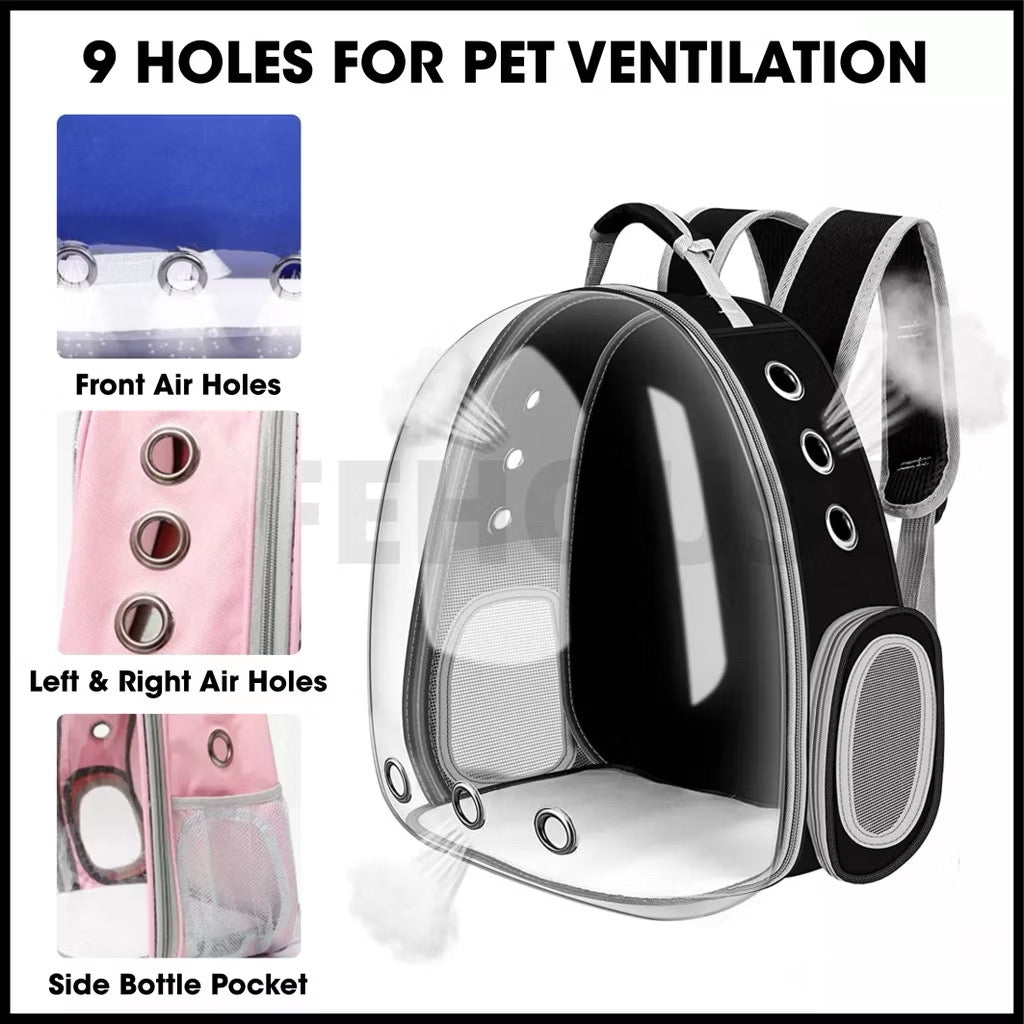 Cat Bag Transparent Cat Carrier Bag Cat Travel Cat Bag Back Pet Carrier Bag Cat Bag