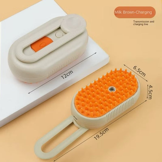 ￼2 in 1 Pet Dog Bath Brush Comb Silicone SPA Shampoo Massage Brush Shower Hair Removal Comb For Dogs Cats Cleaning Grooming Tool